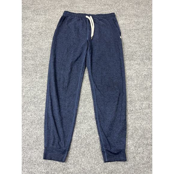 Vuori Performance Jogger S DreamKnit Tapered Drawstring Workout Athletic Blue - Picture 1 of 11